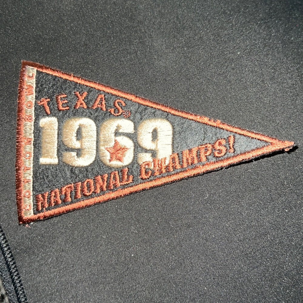 1969 Texas National Champs cotton bowl football patch (5 inch long)
